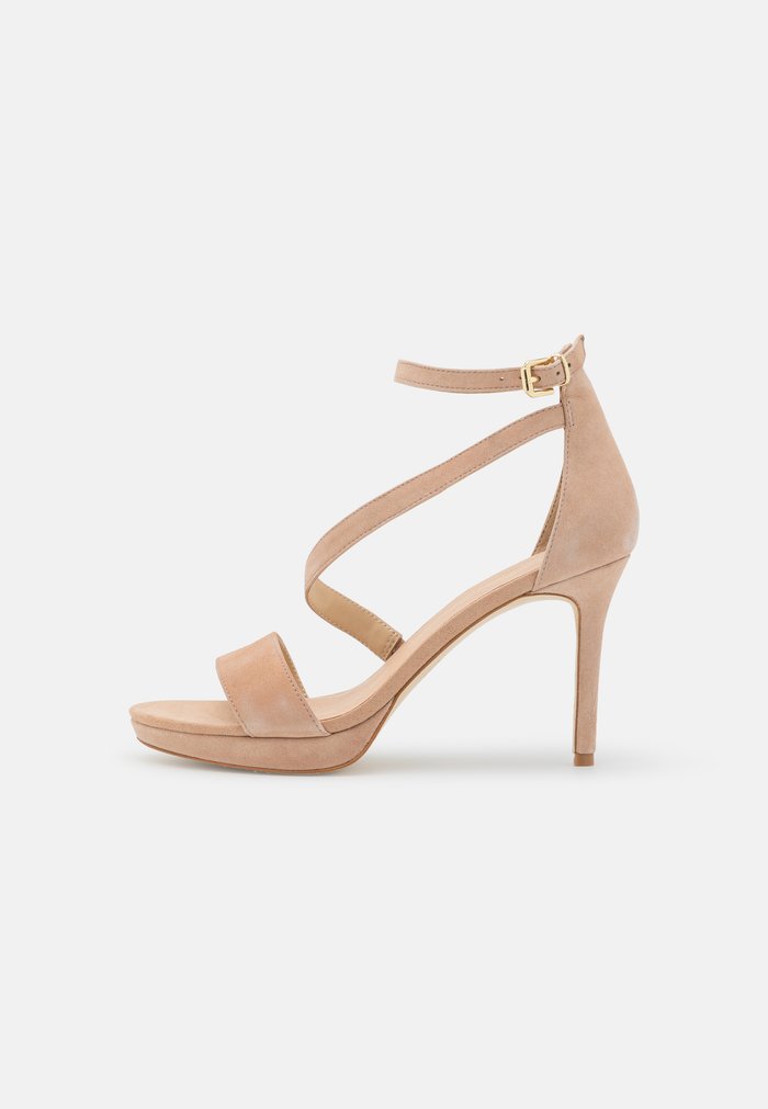 Sandales Anna Field High Beige Femme | SNL-9624510